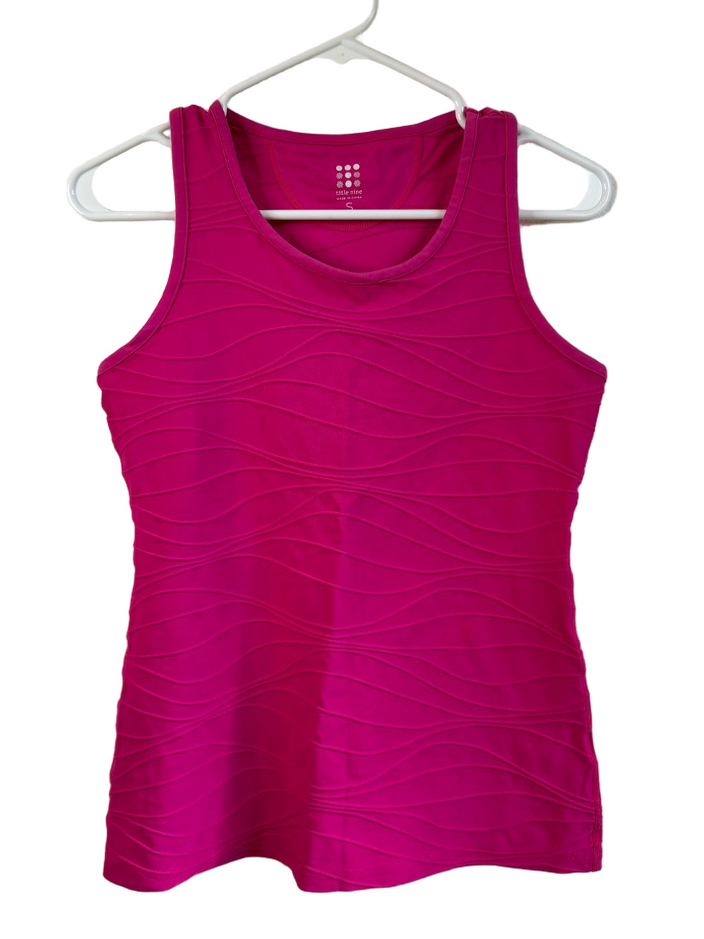 TITLE NINE Textured Tank Top